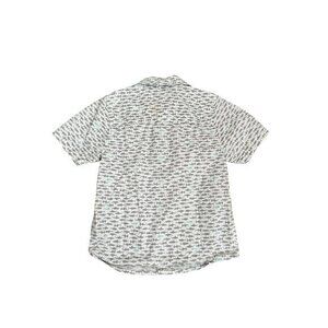 OshKosh Bgosh Boys Shark Print Short Sleeve Button-Up Shirt Size 4T